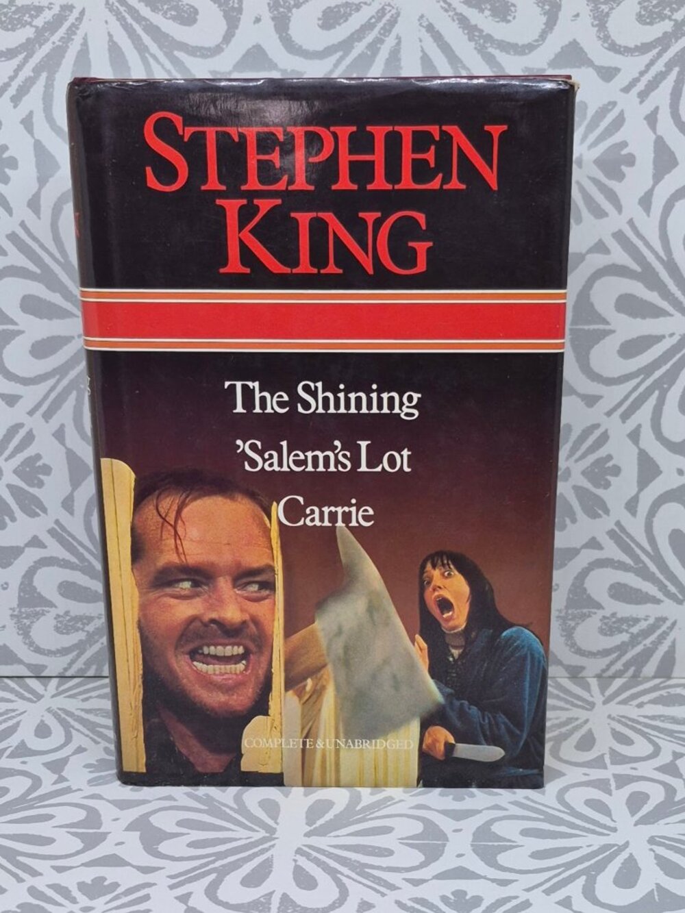 The Shining, Salem's Lot, Carrie by Stephen King 1981
